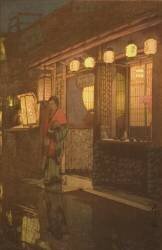 A Little Restaurant (Hiroshi Yoshida) - Muzeo.com