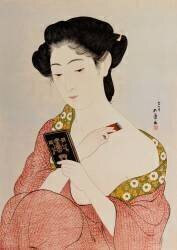 A Woman in Underclothes (Goyo Hashigushi) - Muzeo.com