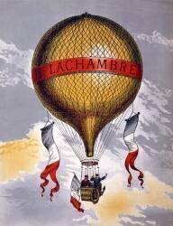 Advertisement for balloons manufactured by H. Lachambre (French School) - Muzeo.com