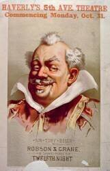 Advertisement for Robson & Crane's 'Twelfth Night' (American School) - Muzeo.com