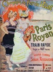 Advertisement for the Paris-Royan railway line (Georges Meunier) - Muzeo.com