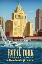 Affiche « The Royal York » pour le Canadien Pacifique à Toronto au Canada (anonymous) - Muzeo.com