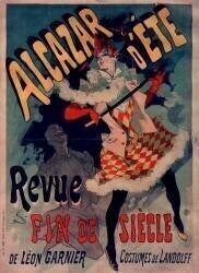 Alcazar d'Eté : Revue Fin de siècle (Jules Chéret) - Muzeo.com