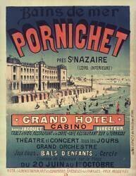 Bains de mer Pornichet près St Nazaire : grand hotel, casino (anonymous) - Muzeo.com