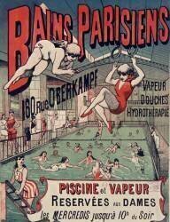 Bains parisiens, 160 rue Oberkampf. Vapeur, douches, hydrothérapie... (anonymous) - Muzeo.com
