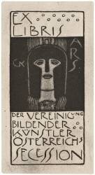 Bookplate from Ver Sacrum (Gustav Klimt) - Muzeo.com