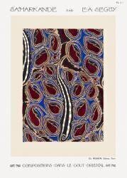 Botanical Pattern. Samarkand: 20 Colour Compositions in the Oriental Style (Émile-Allain Séguy) - Muzeo.com