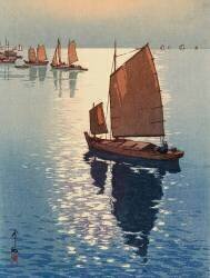 Calm wind (Hiroshi Yoshida) - Muzeo.com