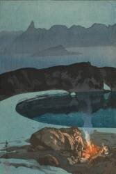 Camping at Washibadake (Hiroshi Yoshida) - Muzeo.com