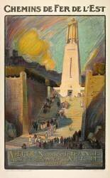 Chemins de fer de l'Est - Verdun convie la France à commémorer sa victoire - 1914-1918 (Besnay L. C) - Muzeo.com