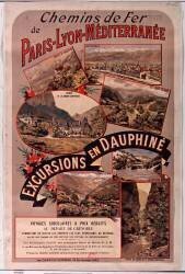 Chemins de fer de Paris-Lyon-Méditerranée. Excursions en Dauphiné (Hugo d'Alesi) - Muzeo.com