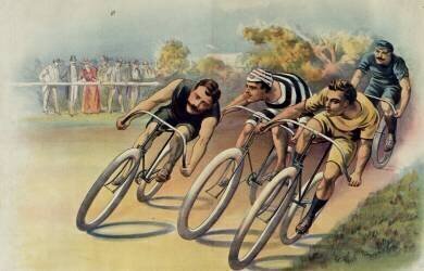 Coureurs cyclistes (anonymous) - Muzeo.com