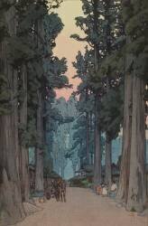 Cryptomeria Avenue (Hiroshi Yoshida) - Muzeo.com