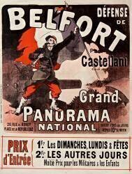 Défense de Belfort par Castellani élève de A. Yvon (anonymous) - Muzeo.com
