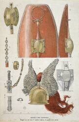 Details of Gallic warrior costume (Eugène Grasset) - Muzeo.com