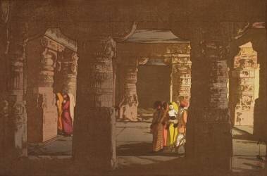 Ellora, Cave Temple (Hiroshi Yoshida) - Muzeo.com