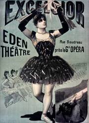 Excelsior, Eden Theatrer (Imprimerie Emile Lévy (Paris)) - Muzeo.com