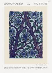 Flower Pattern. Samarkand: 20 Colour Compositions in the Oriental Style (Émile-Allain Séguy) - Muzeo.com