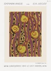 Flower Pattern. Samarkand: 20 Colour Compositions in the Oriental Style (Émile-Allain Séguy) - Muzeo.com