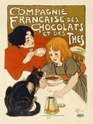 French company of chocolates and teas (Théophile Alexandre Steinlen) - Muzeo.com