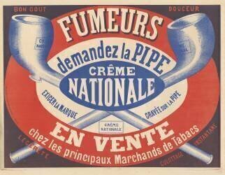 Fumeurs, demandez la pipe Crême nationale (anonymous) - Muzeo.com