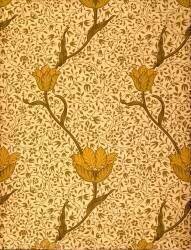'Garden Tulip' Wallpaper Design (William Morris) - Muzeo.com