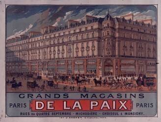 Grands magasins de la Paix, Paris (Jules Chéret) - Muzeo.com
