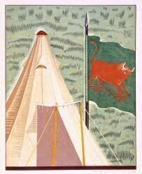 Illustration from 'Kim' (François-Louis Schmied) - Muzeo.com