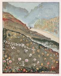 Illustration from 'Kim' (François-Louis Schmied) - Muzeo.com