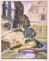 Illustration from 'Kim' (François-Louis Schmied) - Muzeo.com
