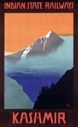 India: 'Kashmir', India State Railways advertising poster, Bombay (anonymous) - Muzeo.com