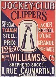 Jockey-club Clippers, Special tough steel = Acier spécial d'une grande résistance (Harland) - Muzeo.com