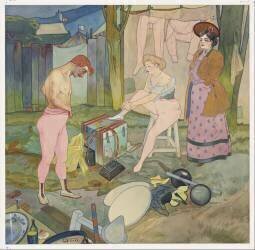 Le Cirque Corvi (Georges de Feure) - Muzeo.com