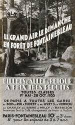 Le Grand air le dimanche en forêt de Fontainebleau PLM (anonymous) - Muzeo.com
