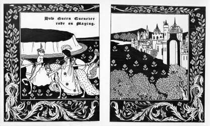 Le Morte d'Arthur (Aubrey Beardsley) - Muzeo.com
