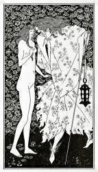Le Mysterieux Jardin de la Rose (Aubrey Beardsley) - Muzeo.com