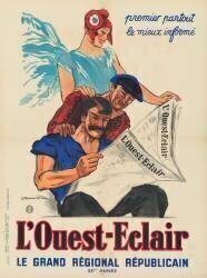 L'Ouest-éclair, le grand régional républicain, 33ème année (Jules Isnard Dransy) - Muzeo.com