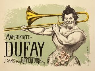 Marguerite Dufay in her repertoire (Louis Anquetin) - Muzeo.com