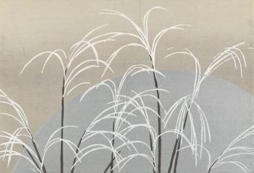 Moon and grasses (Kamisaka Sekka) - Muzeo.com