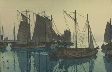 New Moon (Hiroshi Yoshida) - Muzeo.com