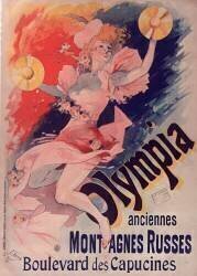 Olympia, anciennes Montagnes russes (Jules Chéret) - Muzeo.com