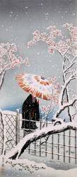 Plum Tree in Snow (Takahashi Hiroaki) - Muzeo.com