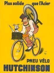 Plus solide que l'acier, pneu vélo Hutchinson (Mich) - Muzeo.com