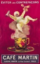 Poster advertising 'Cafe Martin' (Leonetto Cappiello) - Muzeo.com