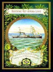 Poster advertising the German East Africa Line (German School) - Muzeo.com