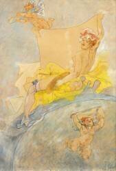 Poster for an Exhibition (Félicien Rops) - Muzeo.com