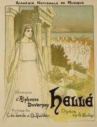 Reproduction of a poster advertising the opera 'Helle' (Théophile Alexandre Steinlen) - Muzeo.com