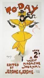 Reproduction of a poster for the weekly magazine journal 'Today' (Dudley Hardy) - Muzeo.com