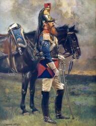 Sapper of the Cuirassiers of the Imperial Guard (Edouard Detaille) - Muzeo.com