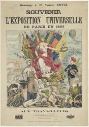Souvenir de l'Exposition Universelle de Paris en 1889 (Gustave Donjean) - Muzeo.com
